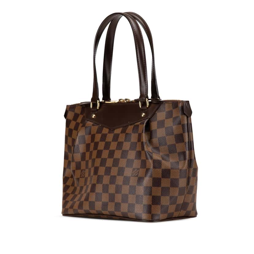 Louis Vuitton Damier Ebene Westminster PM Brown Canvas Good condition - Back View