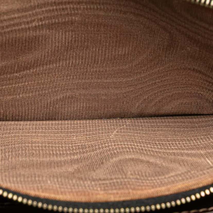 Fendi Zucca Canvas Top Handle Wallet Brown Canvas Good condition - Box View