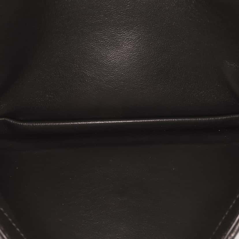 Saint Laurent Quilted Lambskin Gaby Shoulder Bag Black Leather Good condition - Model View