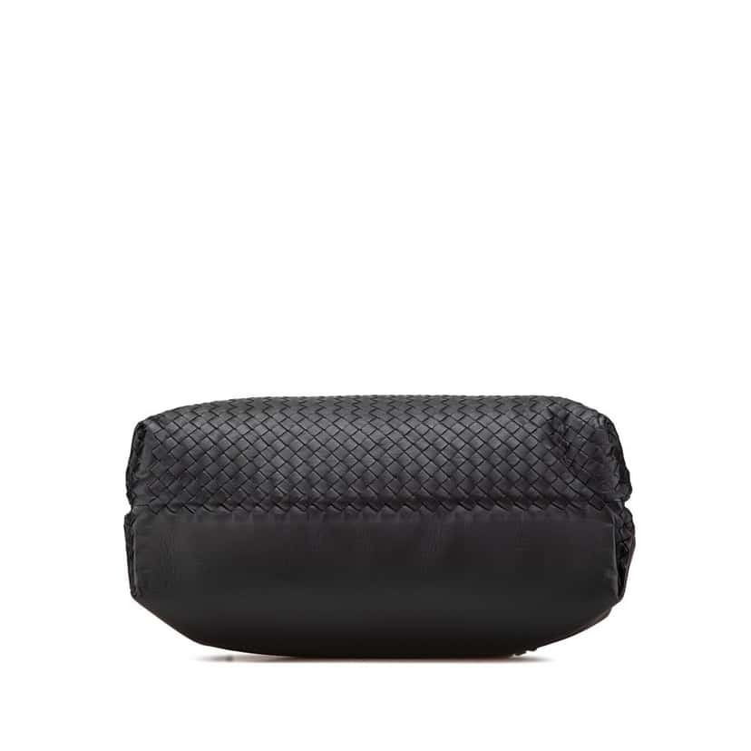 Bottega Veneta Nappa Intrecciato Business Bag Black Leather Good condition - Inside View