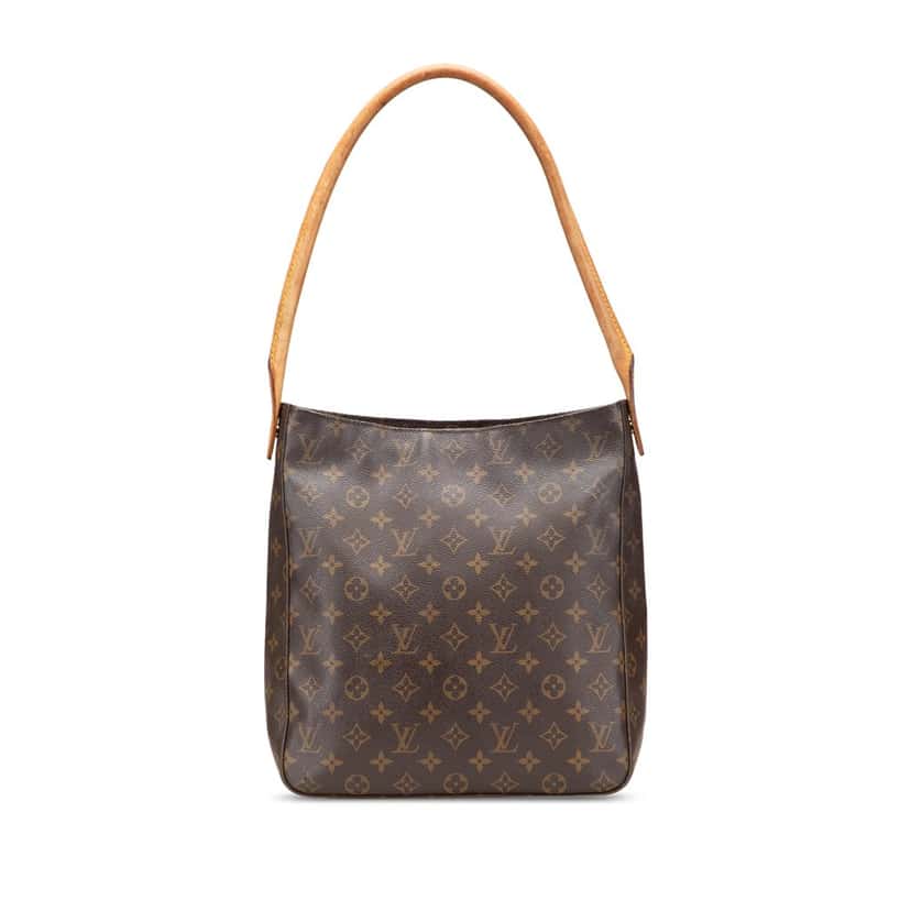 Louis Vuitton Monogram Looping GM Brown Canvas Good condition - Front View