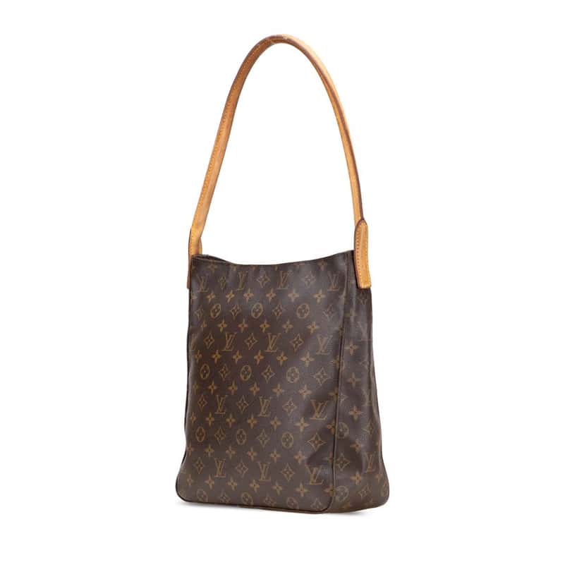 Louis Vuitton Monogram Looping GM Brown Canvas Good condition - Back View