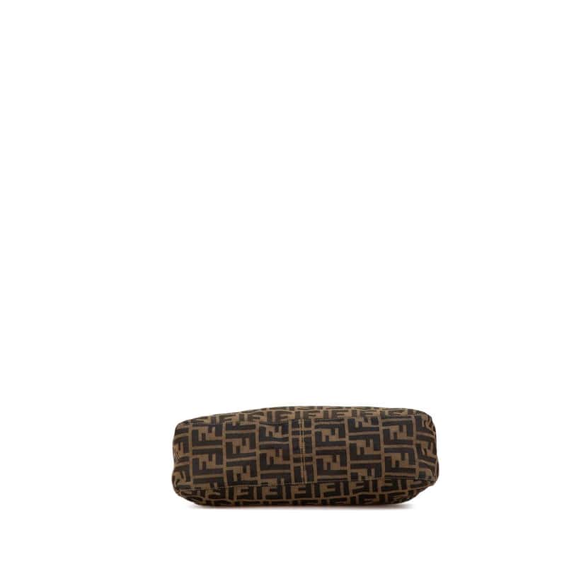 Fendi Zucca Canvas Shoulder Bag Brown Canvas Fair condition - Inside View