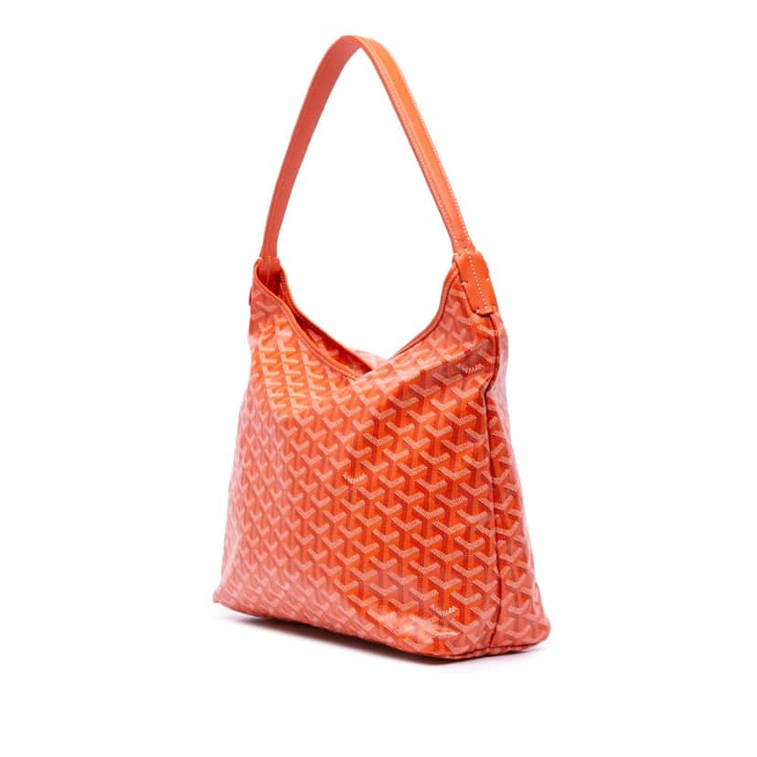 Goyard Goyardine Boheme Hobo Orange Canvas Good condition - Back View