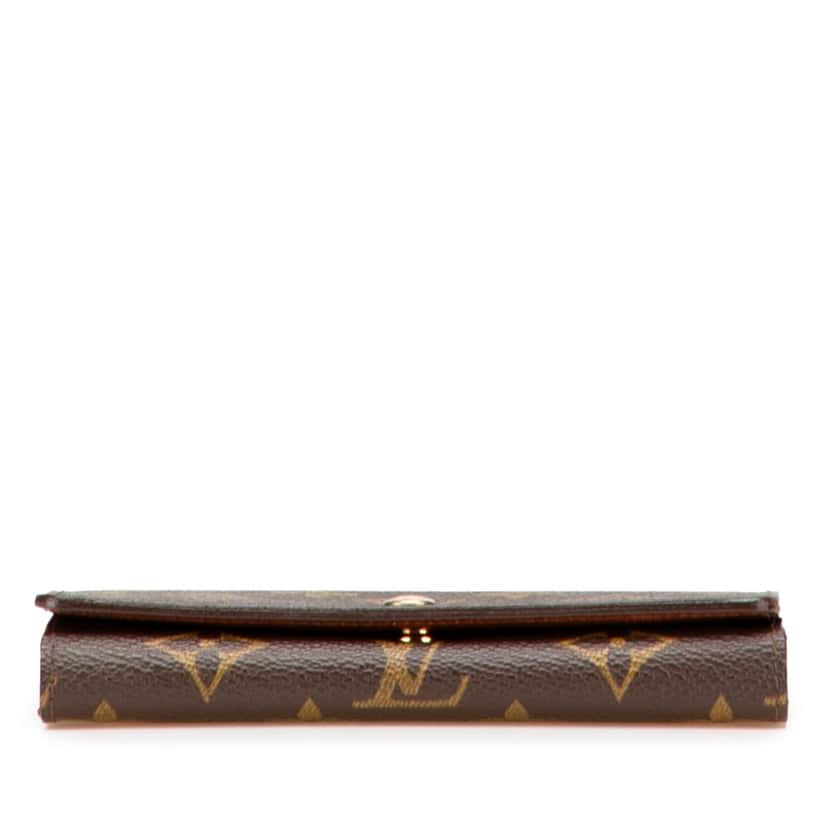 Louis Vuitton Monogram Porte Monnaie Billets Tresor Brown Canvas Good condition - Inside View