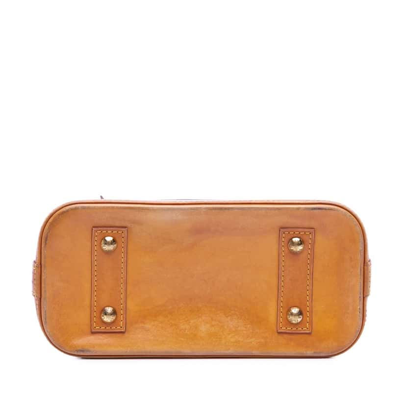 Louis Vuitton Monogram Alma BB Brown Canvas Good condition - Inside View