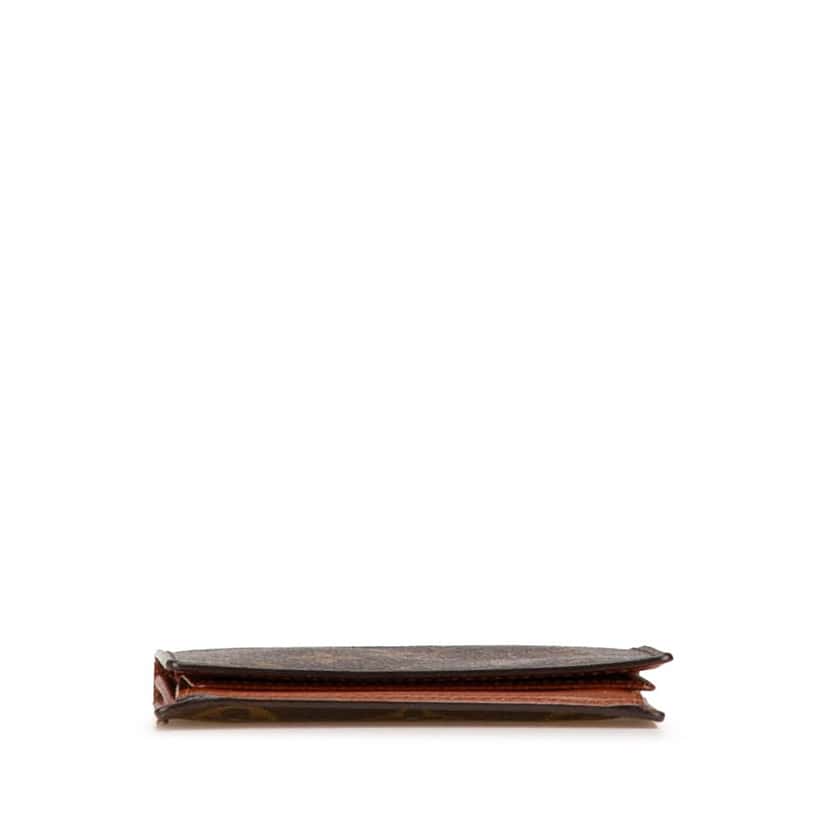 Louis Vuitton Monogram Card Holder Brown Canvas Good condition - Inside View