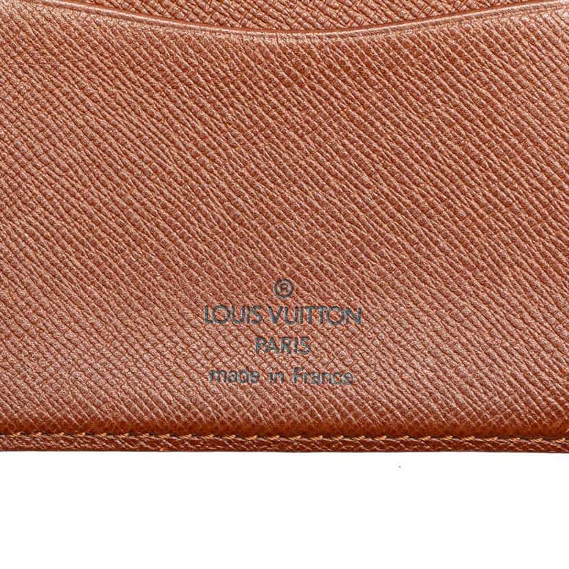 Louis Vuitton Monogram Card Holder Brown Canvas Good condition - Box View