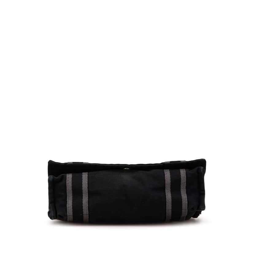 Hermès Canvas Fourre Tout Besace MM Black Canvas Good condition - Inside View