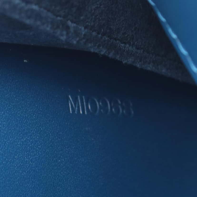 Louis Vuitton Epi Pont-Neuf Blue Leather Good condition - Box View