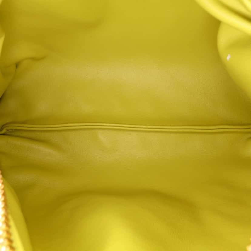 Bottega Veneta Mini Nappa Intrecciato Jodie Green Leather Good condition - Model View