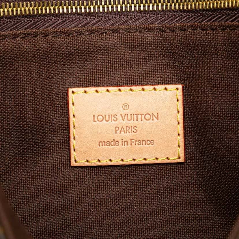Louis Vuitton Monogram Menilmontant PM Brown Canvas Good condition - Box View