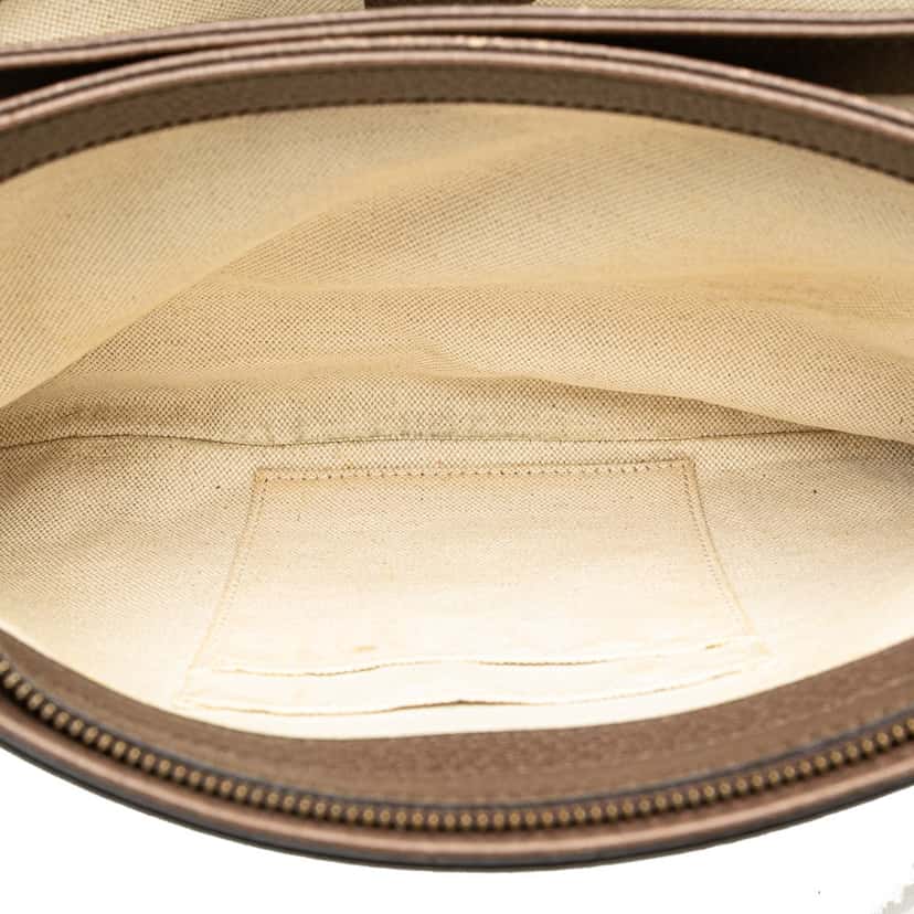Gucci Medium GG Supreme Ophidia Crossbody Brown Canvas Good condition - Box View