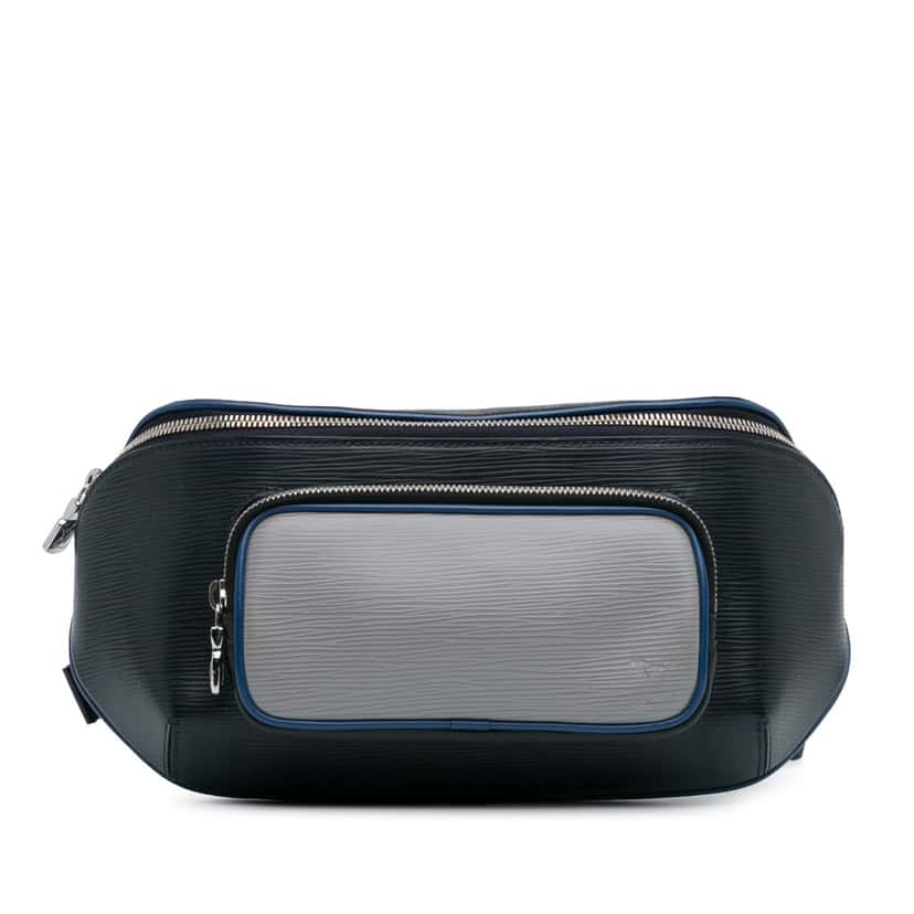 Louis Vuitton Epi Damier Graphite Bumbag Blue Leather Very good condition - Front View