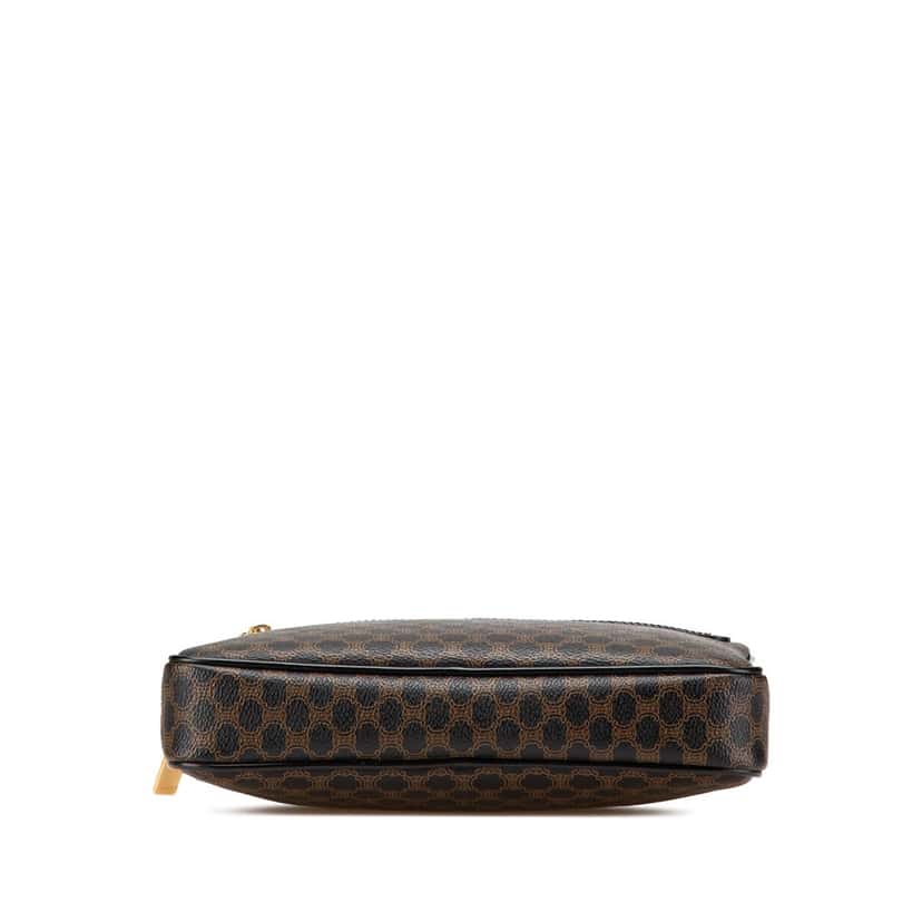 Celine Macadam Coated Canvas Clutch Black Canvas Good condition - Inside View