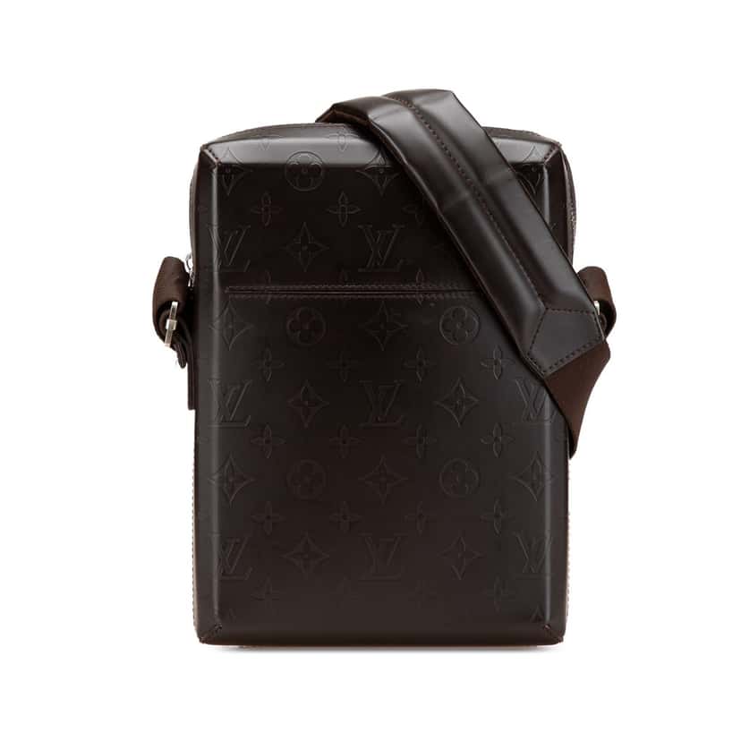 Louis Vuitton Monogram Glace Bobby Brown Leather Good condition - Front View