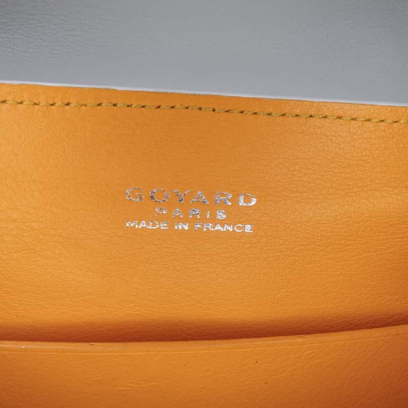 Goyard Mini Goyardine Saigon Souple White Canvas Good condition - Box View