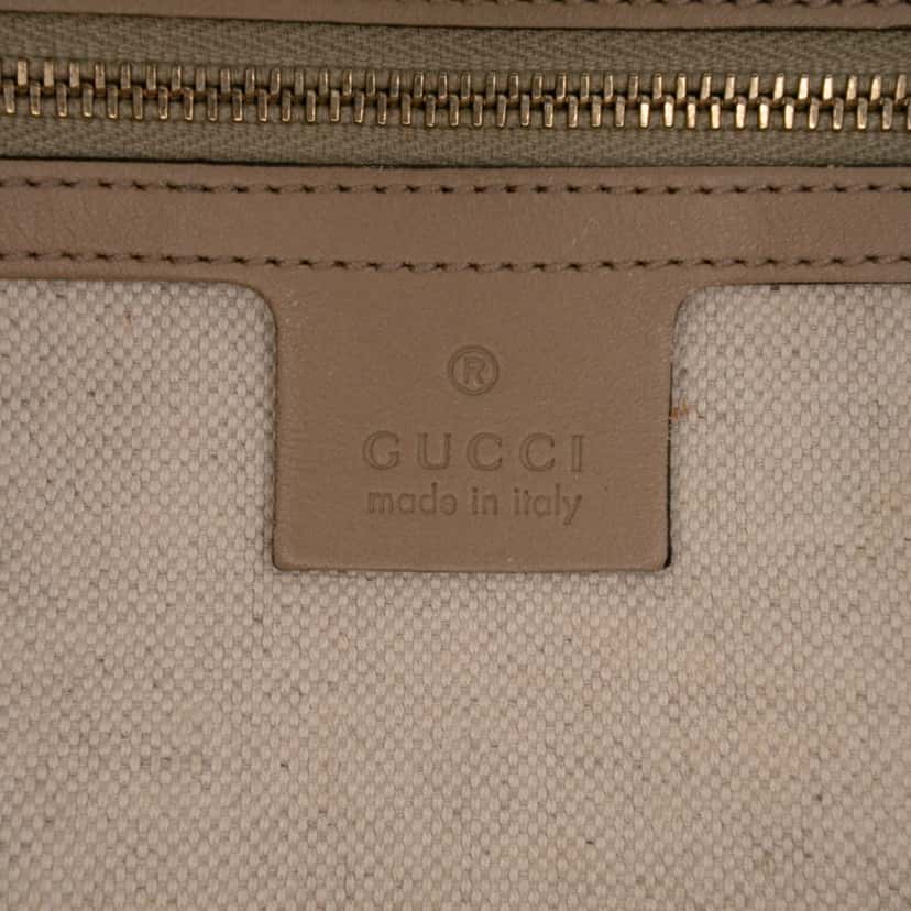 Gucci Large GG Supreme Nice Dome Satchel Brown Canvas Good condition - Box View