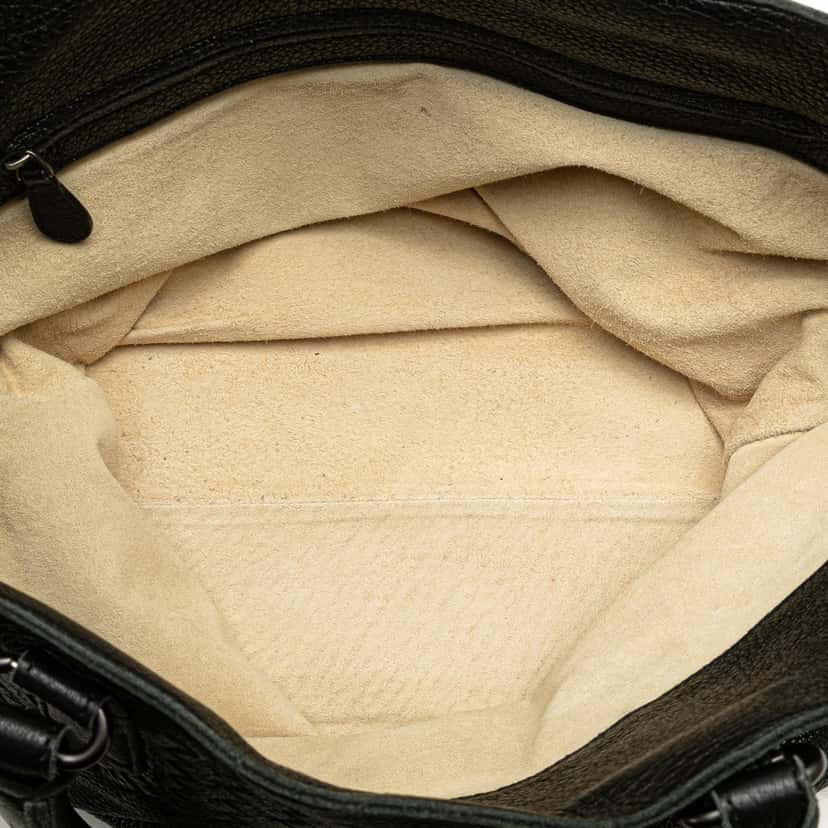 Bottega Veneta Leather Intrecciato Tote Black Leather Fair condition - Model View