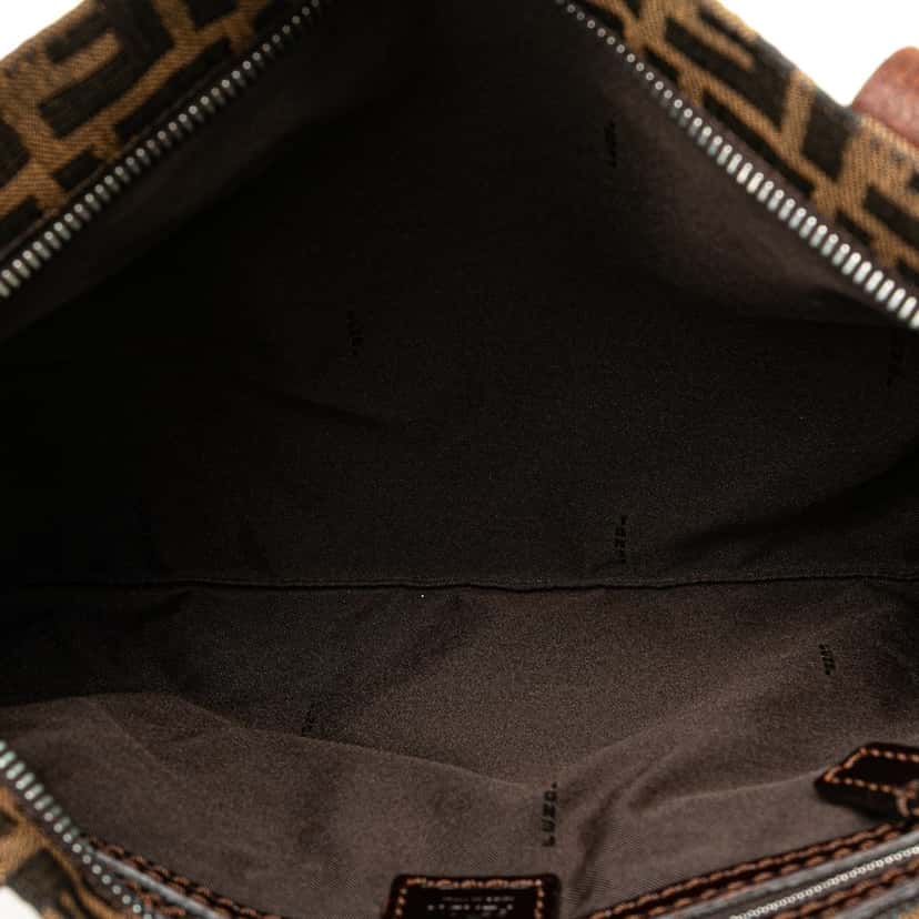 Fendi Zucca Canvas Tote Brown Canvas Good condition - Model View