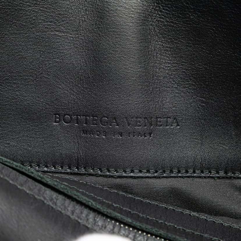 Bottega Veneta Nappa Intrecciato Crossbody Black Leather Good condition - Box View