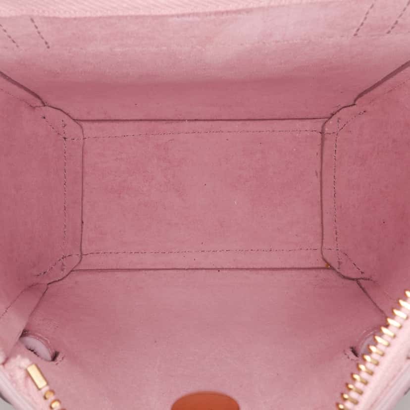 Celine Pico Grained Calfskin Belt Bag Pink Leather Good condition - Model View