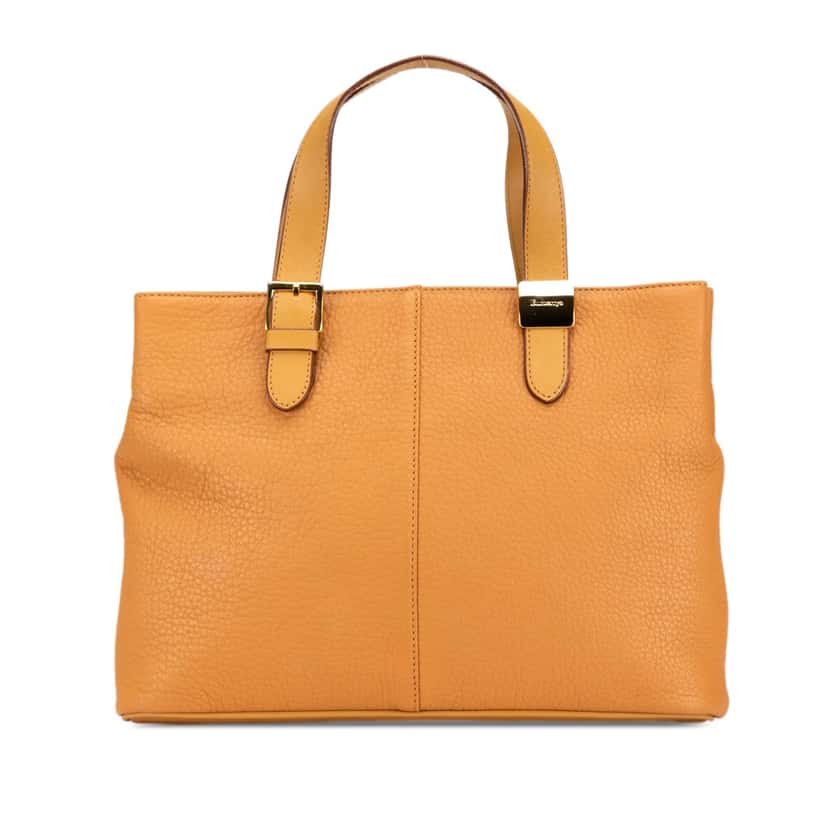 Burberry Leather Tote Brown Leather Fair condition - Front View