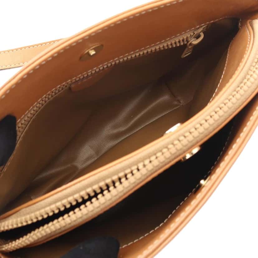 Celine Macadam Coated Canvas Crossbody Brown Canvas Good condition - Inside View