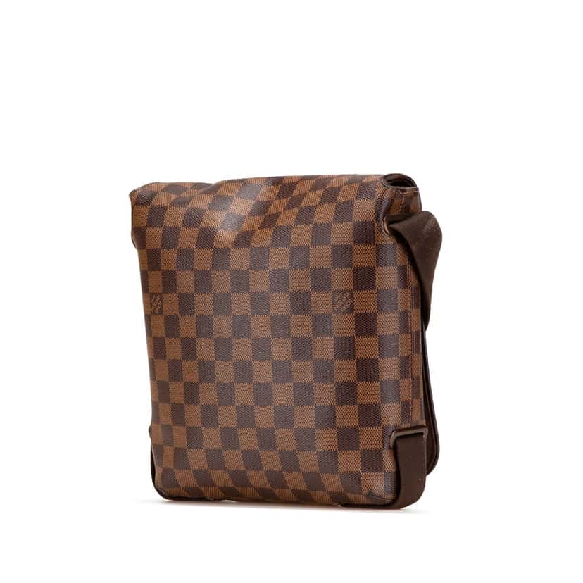 Louis Vuitton Damier Ebene Brooklyn PM Brown Canvas Good condition - Back View