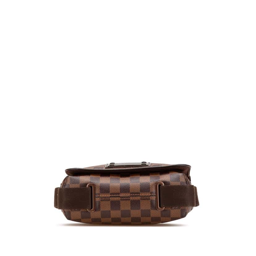 Louis Vuitton Damier Ebene Brooklyn PM Brown Canvas Good condition - Inside View