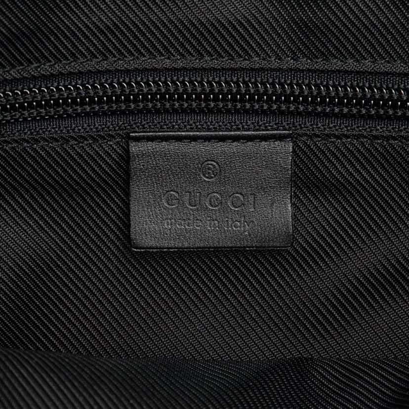 Gucci GG Canvas Crossbody Black Canvas Fair condition - Box View