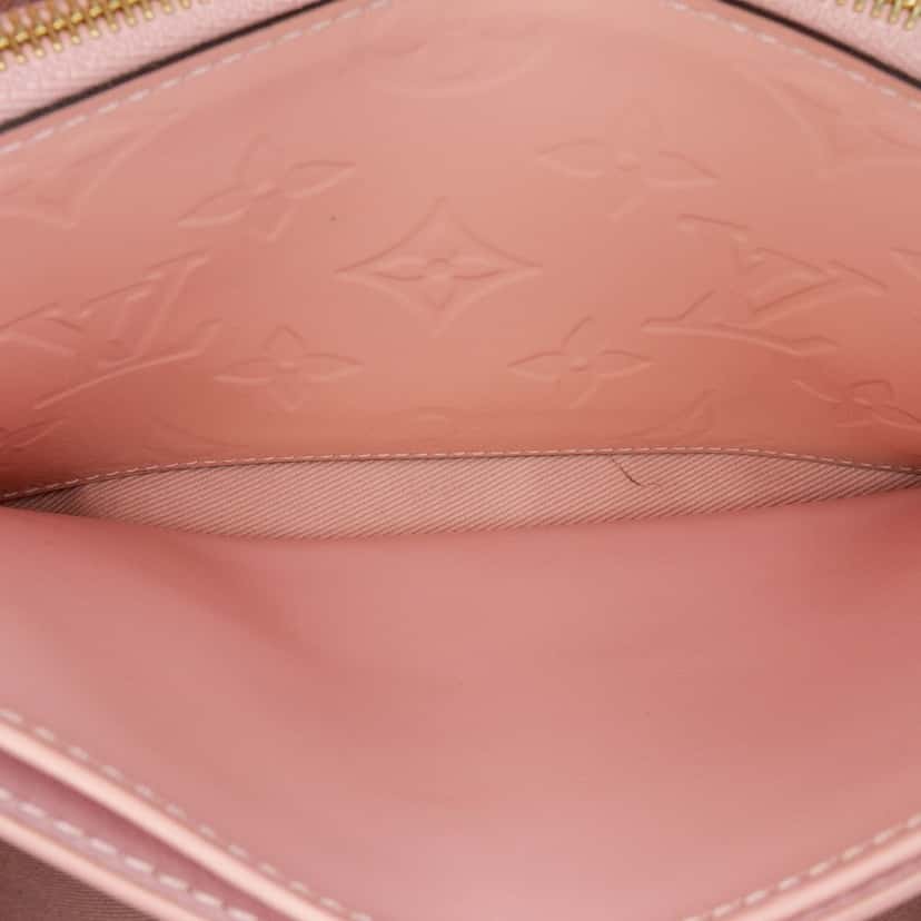 Louis Vuitton Monogram Vernis Pochette Felicie Pink Leather Good condition - Box View