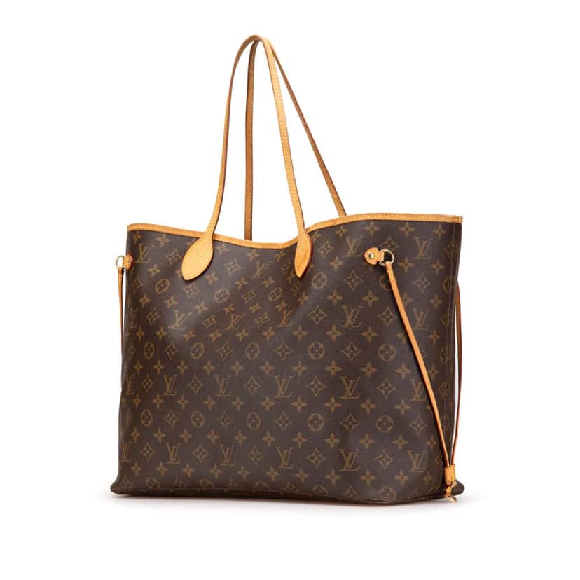 Louis Vuitton Monogram Neverfull GM Brown Canvas Good condition - Back View
