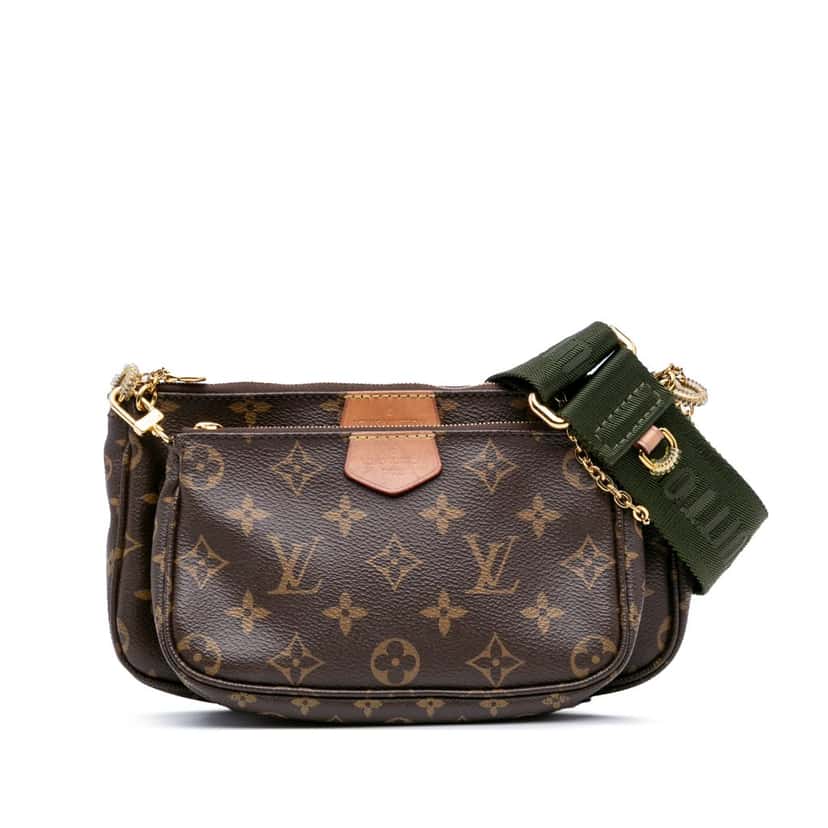 Louis Vuitton Monogram Multi Pochette Accessoires Brown Canvas Good condition - Front View