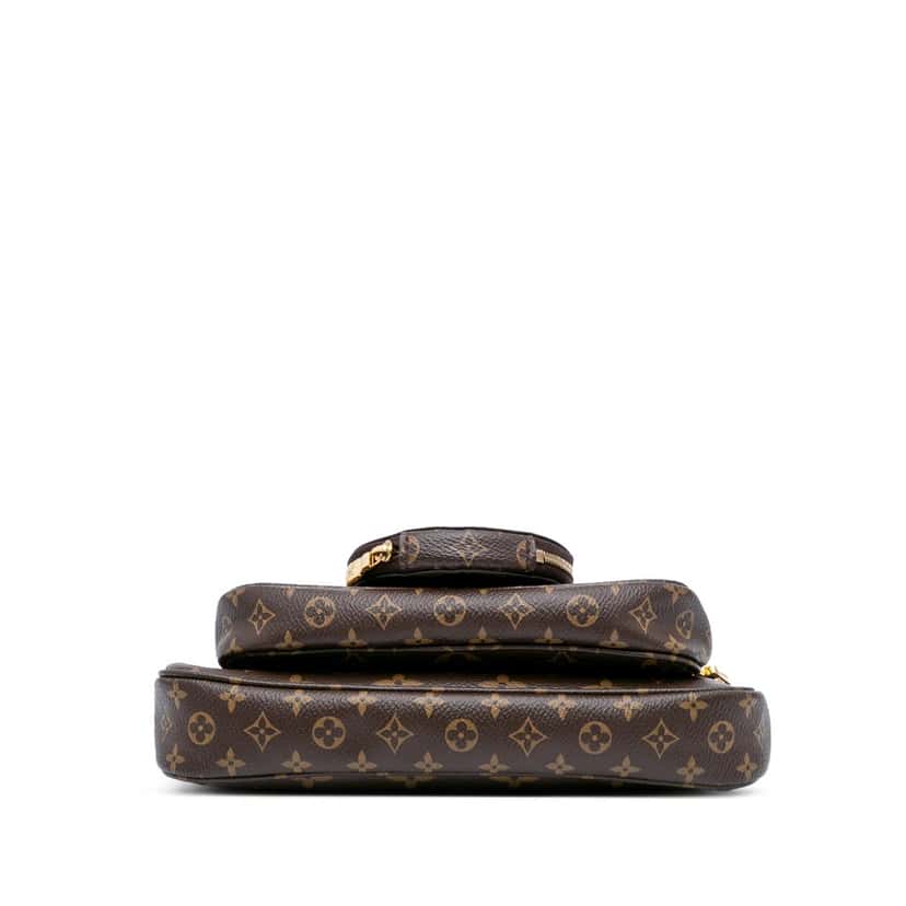 Louis Vuitton Monogram Multi Pochette Accessoires Brown Canvas Good condition - Inside View