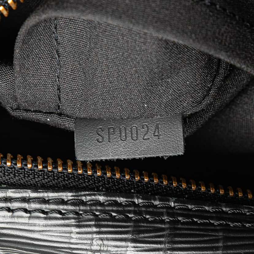 Louis Vuitton Epi Speedy 30 Black Leather Good condition - Box View