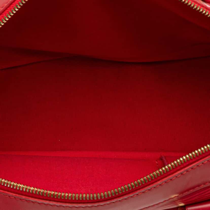 Louis Vuitton Epi Dhanura MM Red Leather Good condition - Model View