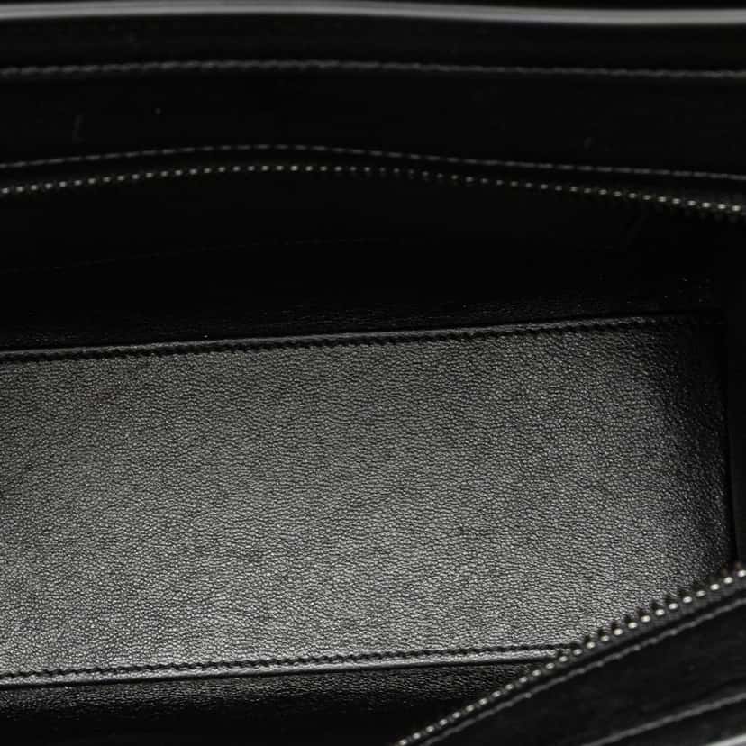 Celine Nano Tricolor Luggage Tote Red Leather Good condition - Model View