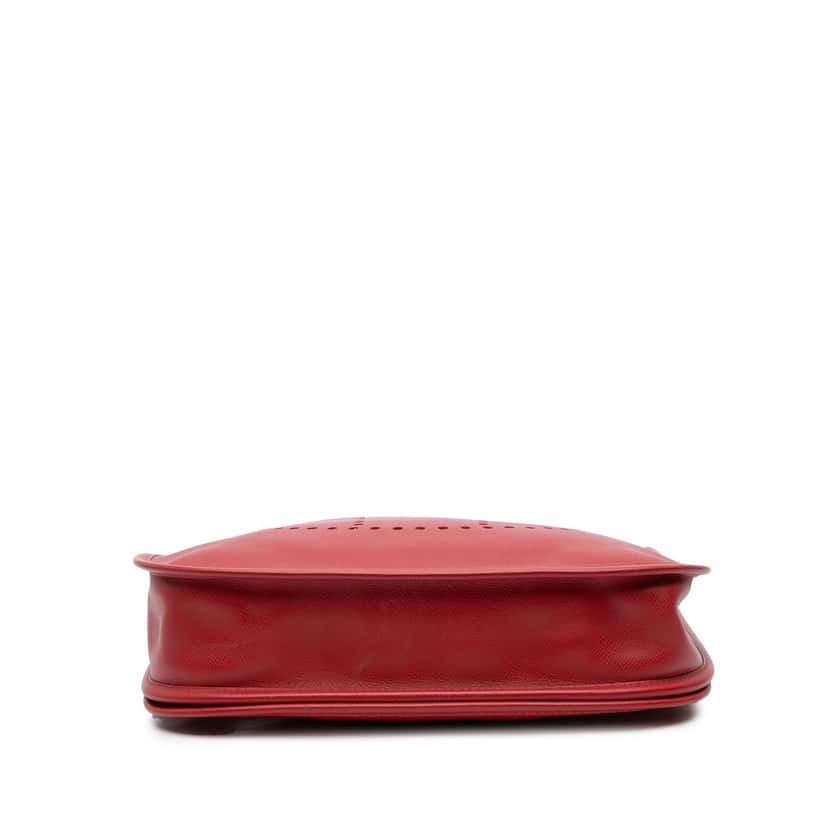 Hermès Epsom Evelyne III PM Red Leather Good condition - Inside View
