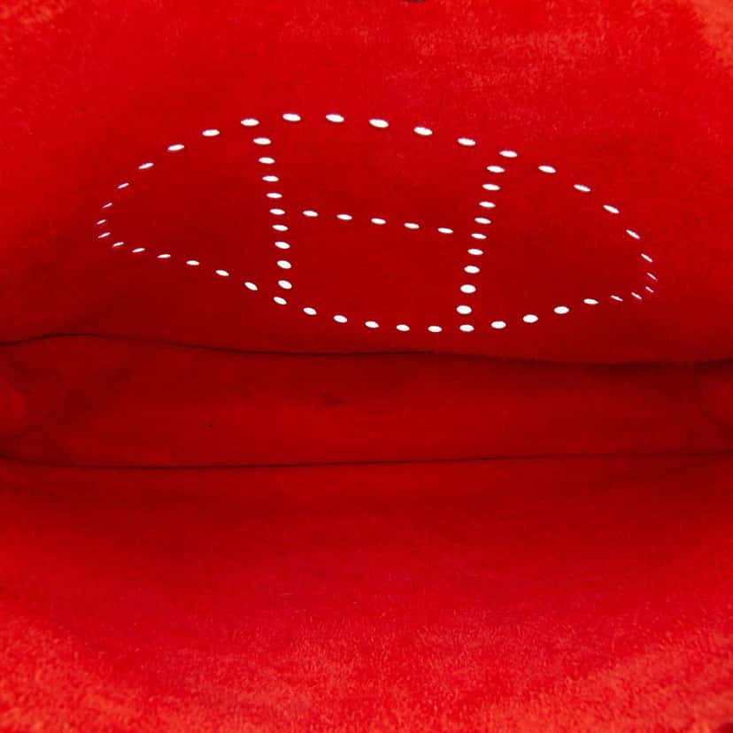 Hermès Epsom Evelyne III PM Red Leather Good condition - Model View