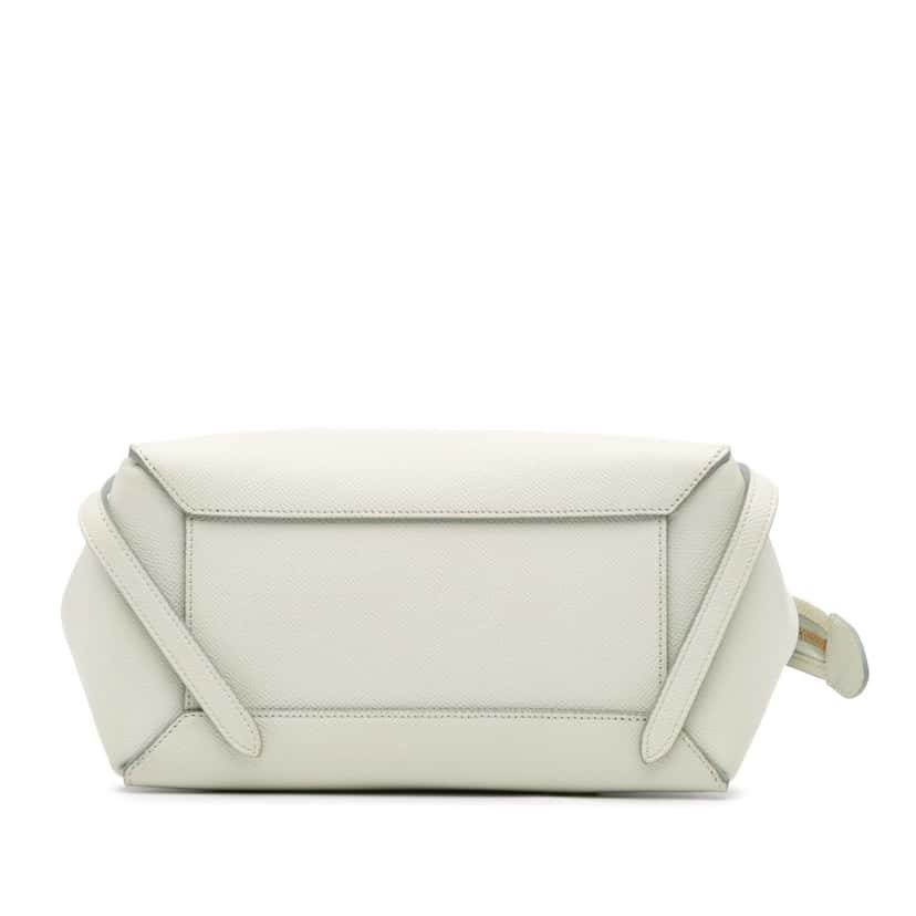 Celine Micro Grained Calfskin Belt Bag Green Leather Good condition - Inside View