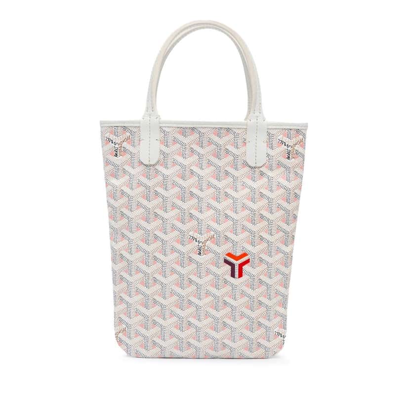 Goyard Goyardine Poitiers Claire Voie White Canvas Very good condition - Front View