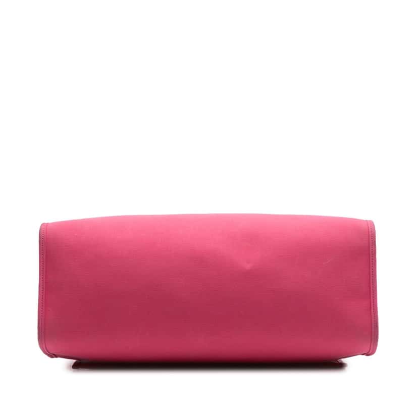 Hermès Toile Herbag Zip 39 Pink Canvas Good condition - Inside View