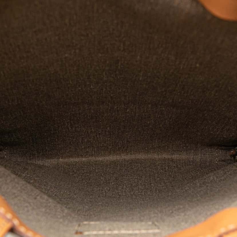 Celine Macadam Coated Canvas Tote Brown Canvas Good condition - Model View