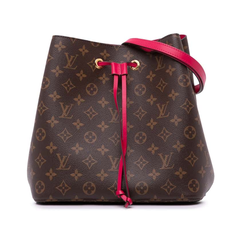 Louis Vuitton Monogram Neonoe MM Brown Canvas Good condition - Front View