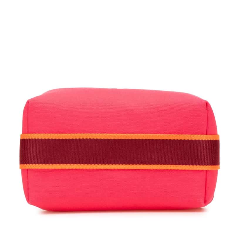 Hermès Small Canvas Bride A Brac Pink Canvas Good condition - Inside View