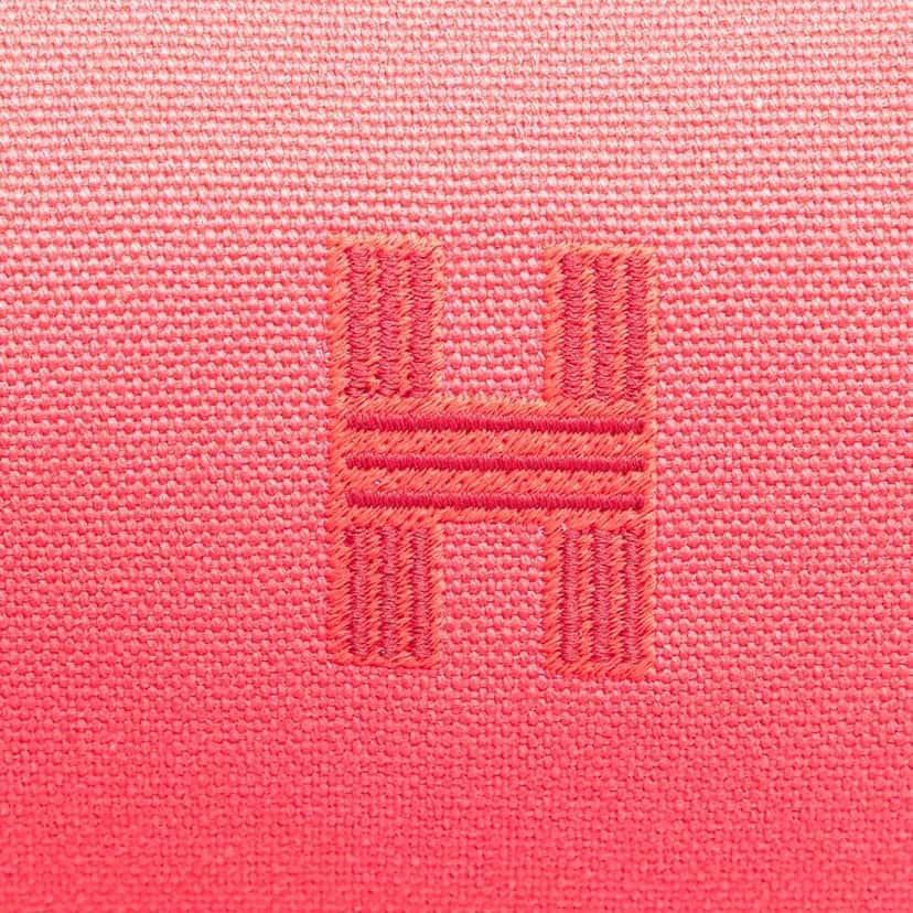 Hermès Small Canvas Bride A Brac Pink Canvas Good condition - Box View