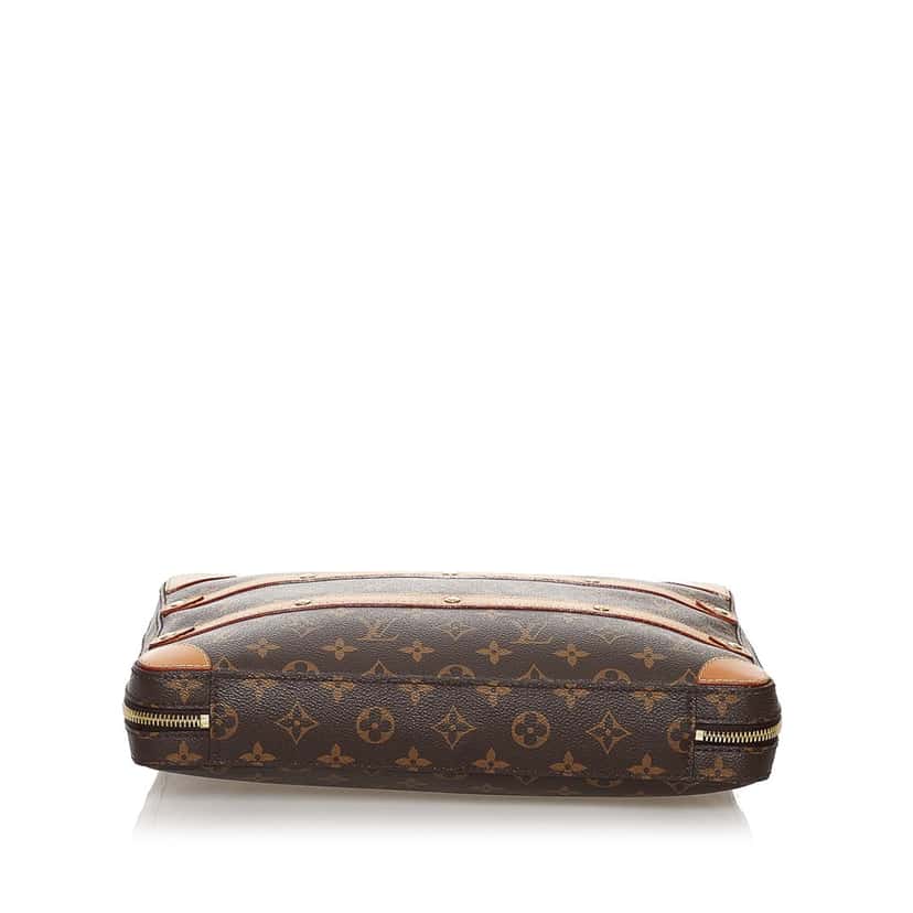 Louis Vuitton Monogram Soft Trunk Messenger Brown Canvas Very good condition - Model View