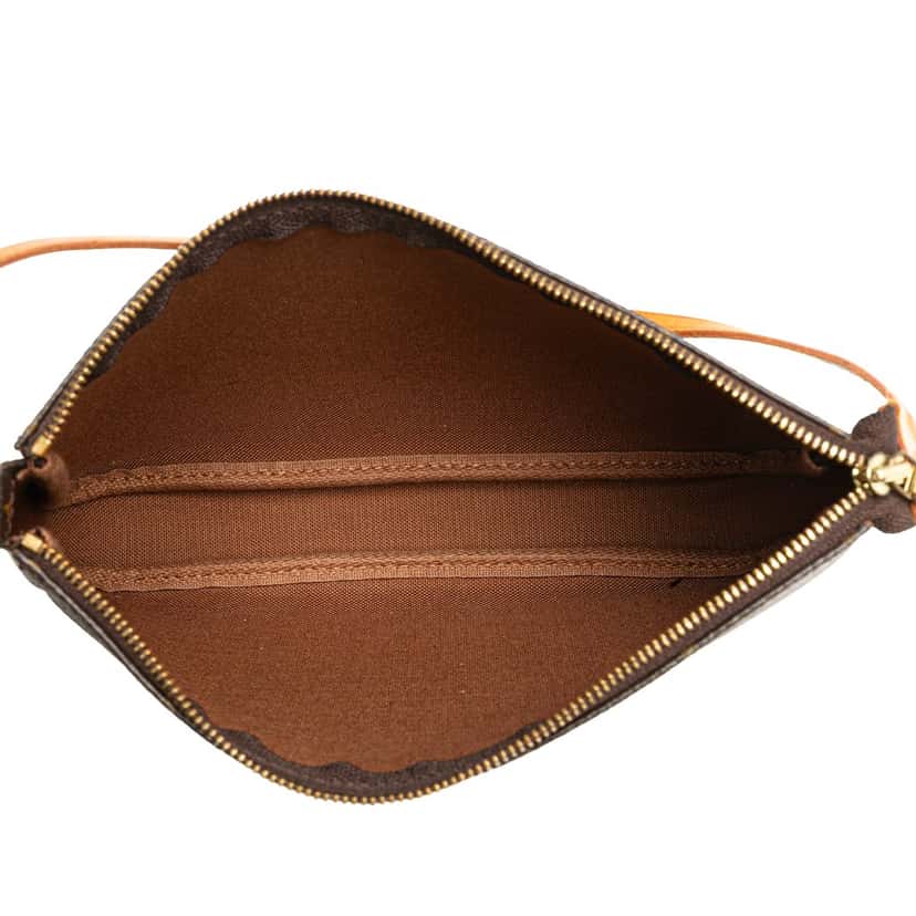 Louis Vuitton Monogram Pochette Accessoires Brown Canvas Good condition - Model View