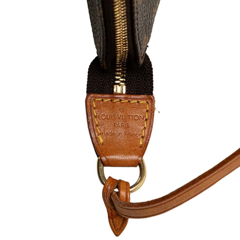 Louis Vuitton Monogram Pochette Accessoires Brown Canvas Good condition - Box View